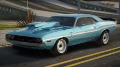 Dodge Challenger RT Blue für GTA San Andreas