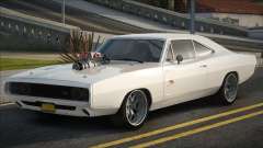 Dodge Charger RT 1970 White für GTA San Andreas