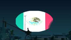 MOND MIT DER FLAGGE VON MEXIKO (PC) für GTA San Andreas