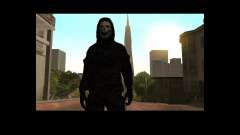 Kapuzenpullover Mann mit Totenkopf Maske für GTA San Andreas