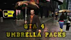 GTA 4 Umbrella Packs pour GTA 4