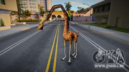 Melman de Madagascar de Game Cube pour GTA San Andreas