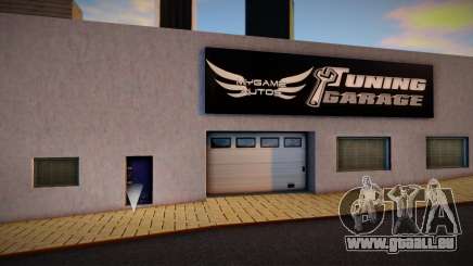 Entrée des garages de tuning automobile pour GTA San Andreas