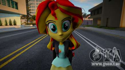 My Little Pony Sunset shimmer EQG3 Outfit pour GTA San Andreas