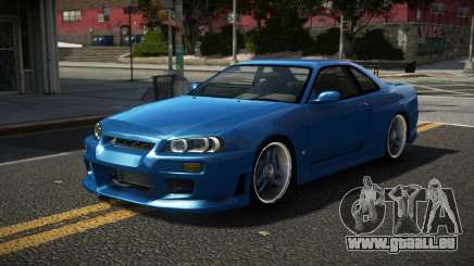 Nissan Skyline R34 ST GT-R pour GTA 4