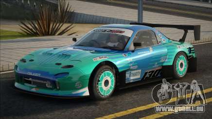 Mazda RX7 James Deane Drift für GTA San Andreas