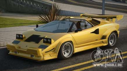 Lamborghini Countach QV [Yellow] pour GTA San Andreas