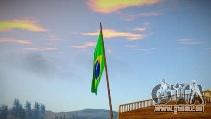 Brazil flag for Mount Chiliad für GTA San Andreas