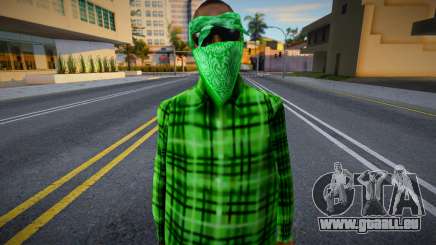 New Grove Street Member v2 pour GTA San Andreas