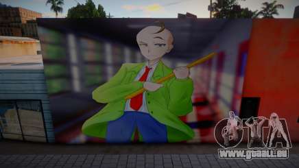 Mural Anime Baldi pour GTA San Andreas