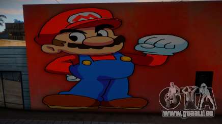 Mural Anime Mario pour GTA San Andreas