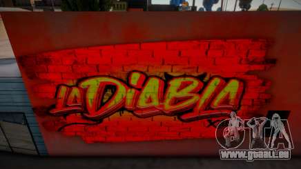 Mural East Los Santos - La Diabla für GTA San Andreas