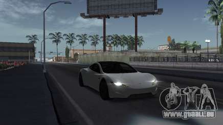 Tesla Roadster (YuceL) pour GTA San Andreas