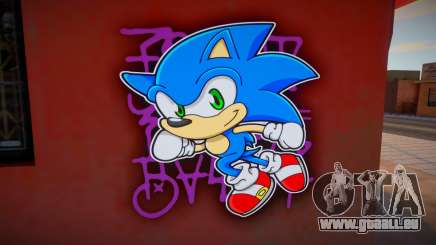 Chibi Sonic Grove Spray pour GTA San Andreas