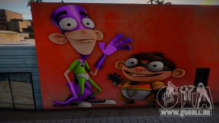 Mural Fanboy And Chum Chum für GTA San Andreas