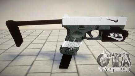 Pistol MKII Nike White and Black für GTA San Andreas