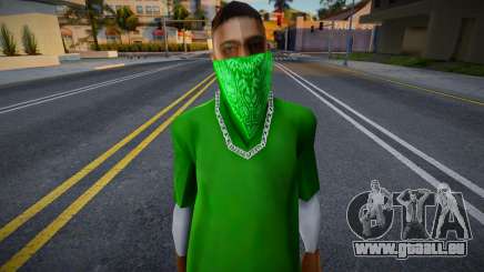 New Grove Street Member v4 pour GTA San Andreas