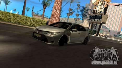 Toyota Corolla 2019 (YuceL) für GTA San Andreas