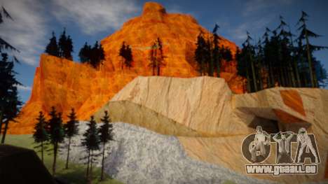 Nouvelles textures pour le Mont Chiliad pour GTA San Andreas