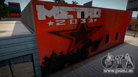 Metro Mural pour GTA San Andreas