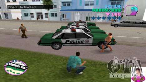 Spawn Polizeiauto für GTA Vice City