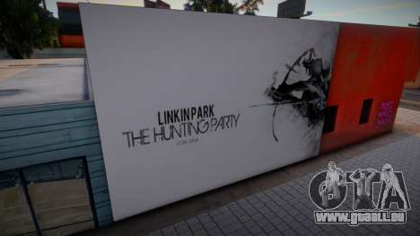 Linkin Park The Hunting Party Walls für GTA San Andreas