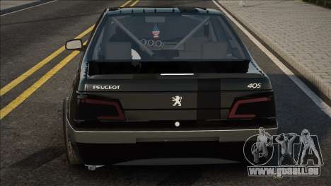 Peugeot 405 SLX Tuning Black für GTA San Andreas