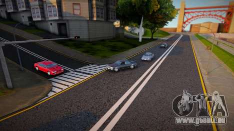 SF roads für GTA San Andreas