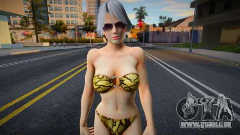 Dead Or Alive 5 - Christie (Player Swimwear) v2 für GTA San Andreas
