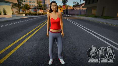 Improved HD Katie Zhan pour GTA San Andreas