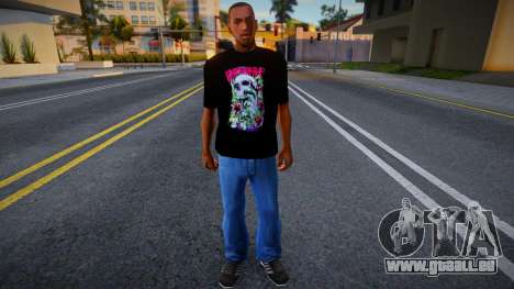 Bullet For My Valentine Skull Red Eyes T-shirt pour GTA San Andreas