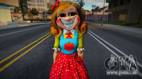 Poppy Playtime Miss Delight Skin 2 für GTA San Andreas
