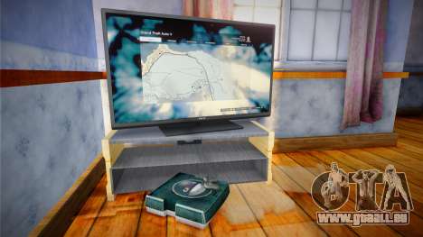 Neuer Fernseher und neue Möbel für GTA San Andreas
