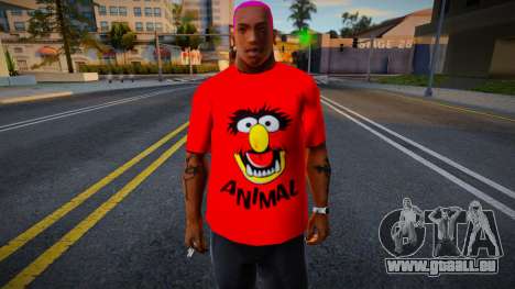 ANIMAL Shirt für GTA San Andreas