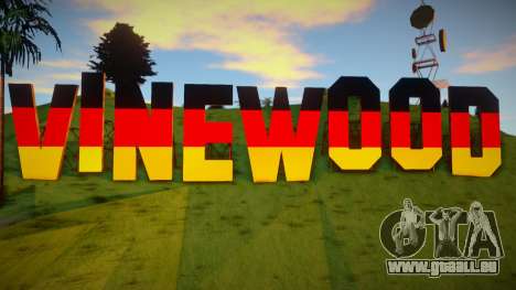 Vinewood - Germany Textures pour GTA San Andreas