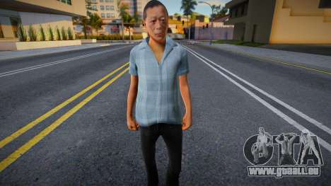 Omoboat HD with facial animation pour GTA San Andreas