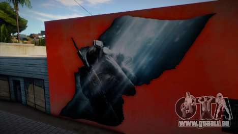 Metro 2033 Last Night Mural 4 pour GTA San Andreas