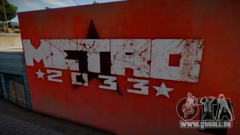 Metro 2033 Last Night Mural 5 pour GTA San Andreas