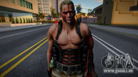 Jack Krauser HD version Retuxtured v9 pour GTA San Andreas