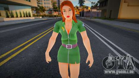 Female Soldier 1 from Street Fighter 5 für GTA San Andreas