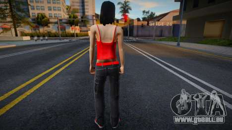 Katie Zhan HD with facial animation pour GTA San Andreas