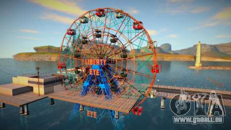 Ferris Wheel from GTA IV to GTA SA für GTA San Andreas