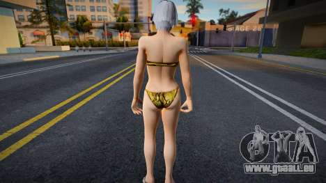Dead Or Alive 5 - Christie (Player Swimwear) v2 für GTA San Andreas