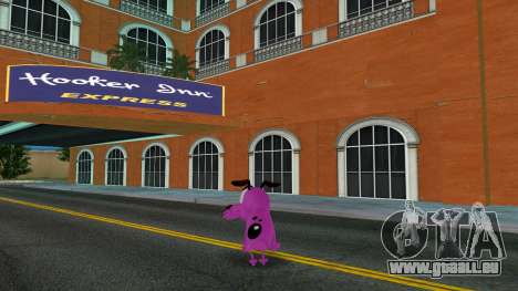 Courage The Cowardly Dog pour GTA Vice City