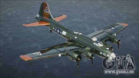 Boeing B-17G Flying Fortress v4 für GTA San Andreas