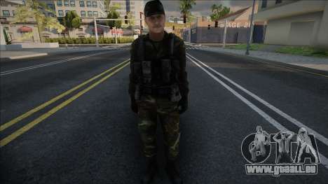 Army HD with facial animation für GTA San Andreas