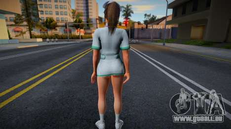 Girl Medic with facial animation für GTA San Andreas