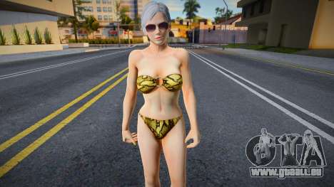 Dead Or Alive 5 - Christie (Player Swimwear) v3 für GTA San Andreas
