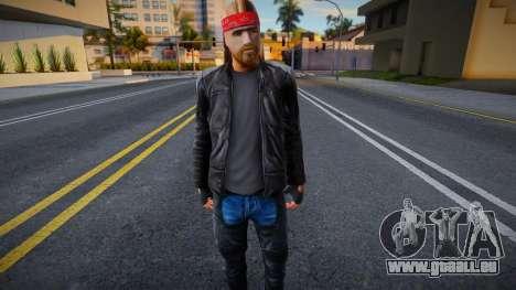 Bikerb HD with facial animation für GTA San Andreas