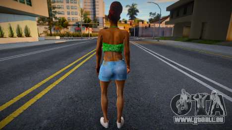 Kendl HD with facial animation pour GTA San Andreas